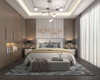 Thiết kế nội thất phòng ngủ cho chung cư diện tích 18m2